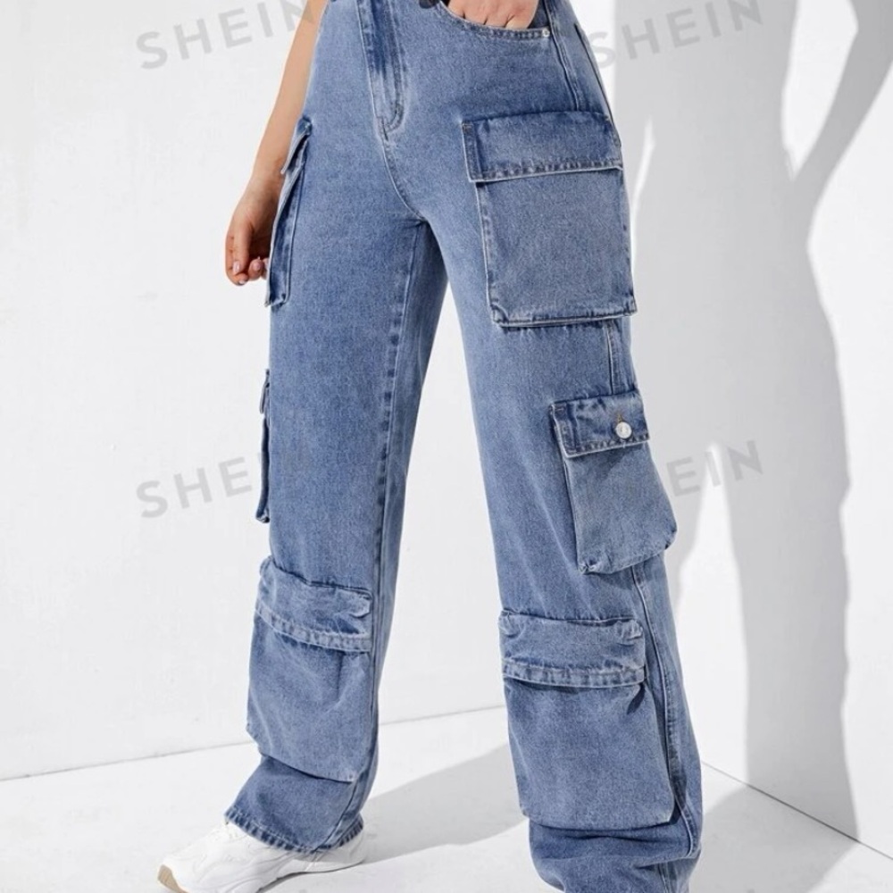 Denim Cargos Size 2